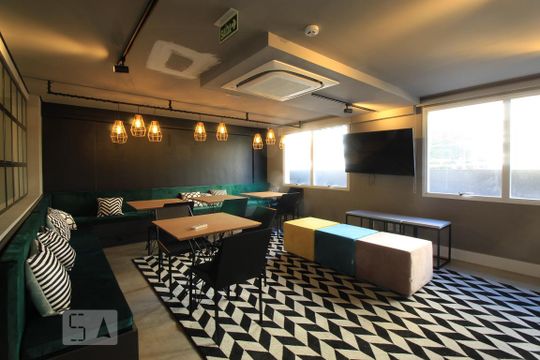 Área comum de kitnet/studio à venda com 1 quarto, 37m² em Cidade Baixa, Porto Alegre
