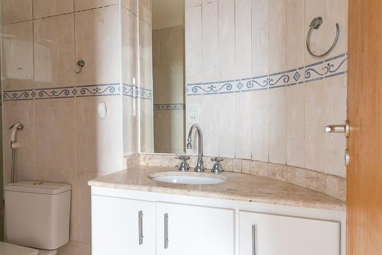 Banheiro quarto 1 suíte de apartamento à venda com 3 quartos, 150m² em Macedo, Guarulhos