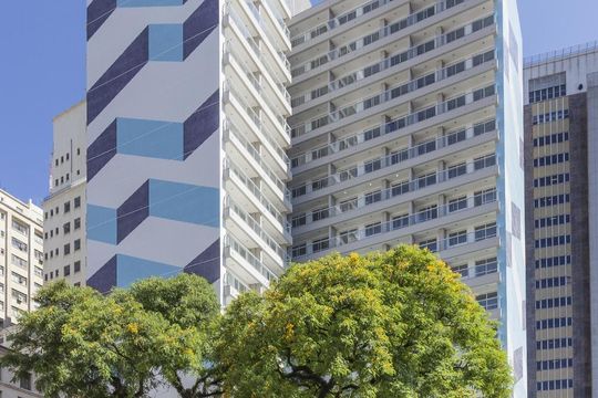 Fachada de apartamento à venda com 2 quartos, 52m² em Centro, São Paulo