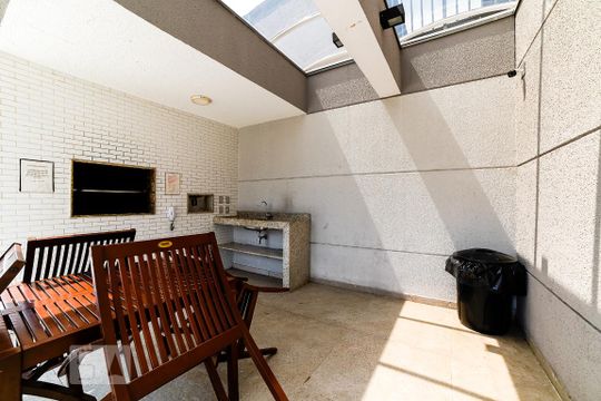 Área Comum - Churrasqueira de apartamento para alugar com 2 quartos, 49m² em Jardim Brasil (zona Norte), São Paulo