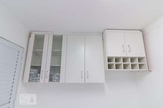 Sala e quarto - armários de casa para alugar com 1 quarto, 30m² em Vila Barros, Guarulhos