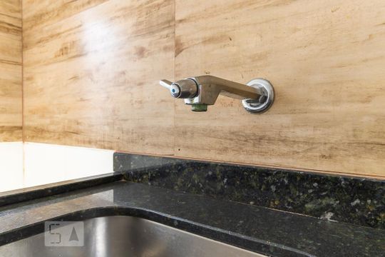 Cozinha - Torneira de kitnet/studio à venda com 1 quarto, 42m² em Botafogo, Campinas
