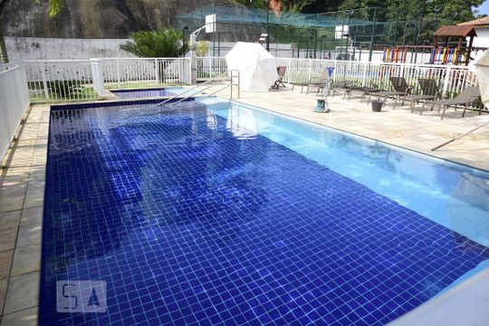 Área comum - Piscina de apartamento à venda com 2 quartos, 46m² em Jacarepaguá, Rio de Janeiro