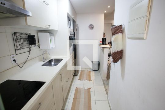 Cozinha de apartamento à venda com 3 quartos, 89m² em Taquara, Rio de Janeiro