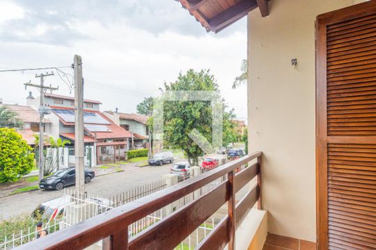 Varanda da Suíte de casa à venda com 5 quartos, 356m² em Ipanema, Porto Alegre