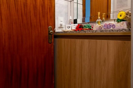 Lavabo de casa à venda com 2 quartos, 113m² em Jardim Novo Santo Amaro, São Paulo