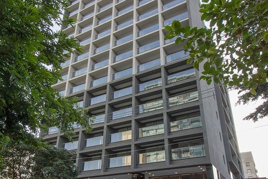 Fachada de kitnet/studio à venda com 1 quarto, 37m² em Perdizes, São Paulo