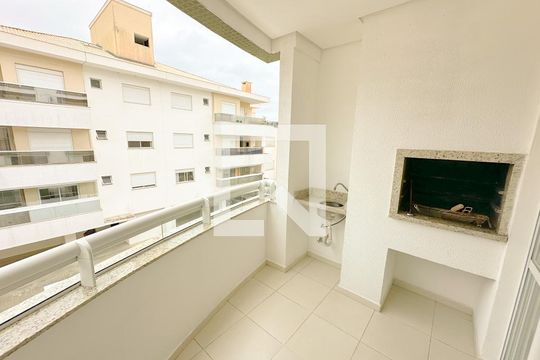 Varanda da Sala de apartamento para alugar com 2 quartos, 80m² em Ingleses do Rio Vermelho, Florianópolis