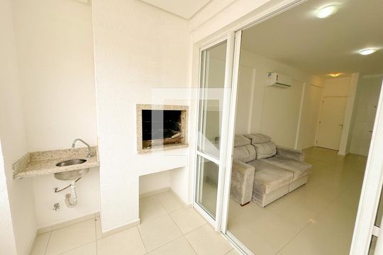 Varanda da Sala de apartamento para alugar com 2 quartos, 80m² em Ingleses do Rio Vermelho, Florianópolis