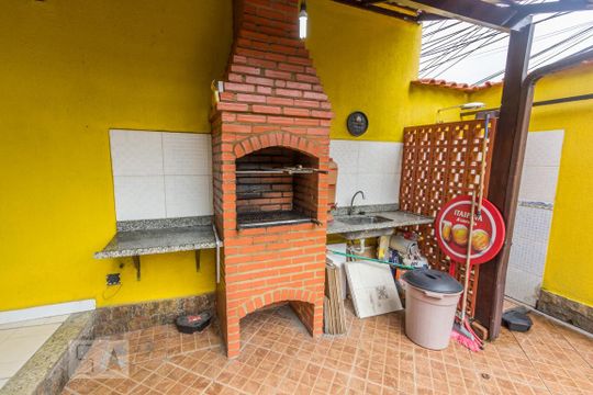 Churrasqueira de casa à venda com 3 quartos, 115m² em Pechincha, Rio de Janeiro