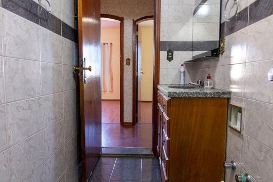 Banheiro Social de apartamento para alugar com 3 quartos, 114m² em Vila Santa Terezinha, Várzea Paulista
