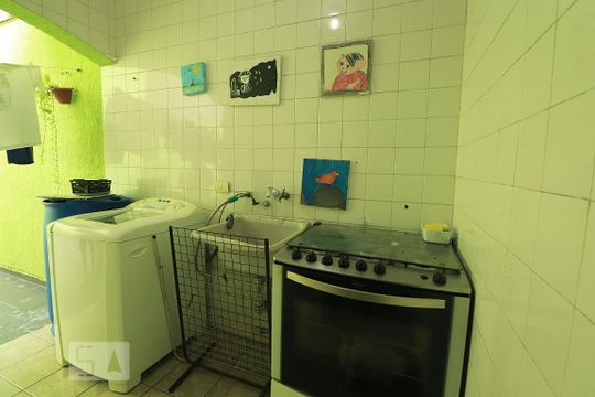 Área de Serviço de casa à venda com 3 quartos, 177m² em Parque Capuava, Santo André