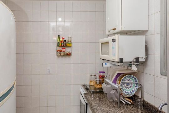 Cozinha de apartamento para alugar com 3 quartos, 67m² em Betânia, Belo Horizonte