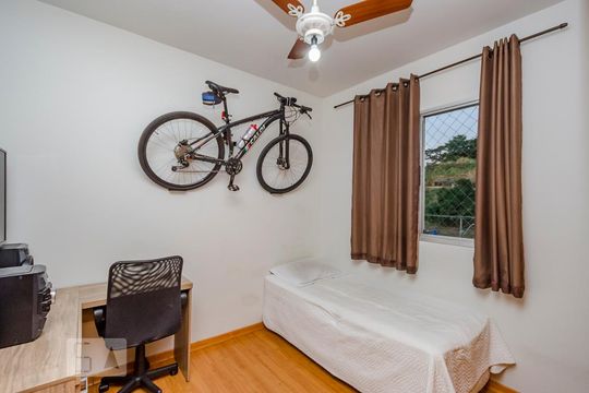 Quarto 1 de apartamento para alugar com 3 quartos, 67m² em Betânia, Belo Horizonte