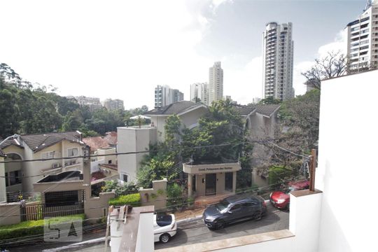 Vista da varanda de casa para alugar com 3 quartos, 185m² em Paraíso do Morumbi, São Paulo