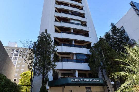 Fachada de apartamento à venda com 1 quarto, 40m² em Cerqueira César, São Paulo