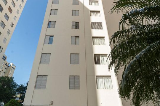 FACHADA DO BLOCO de apartamento à venda com 2 quartos, 60m² em Vila Gomes Cardim, São Paulo