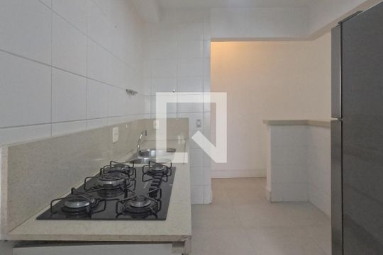 Cozinha Americana de apartamento para alugar com 2 quartos, 94m² em Ponta da Praia, Santos