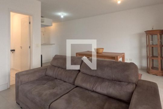 Sala de apartamento para alugar com 2 quartos, 94m² em Ponta da Praia, Santos
