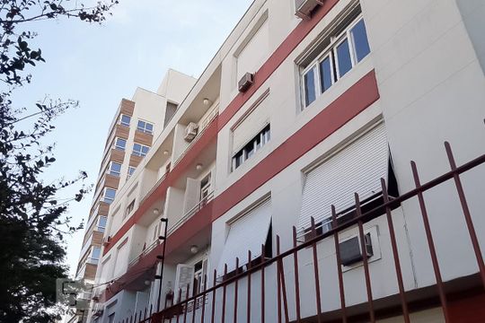 Fachada de apartamento à venda com 2 quartos, 70m² em Menino Deus, Porto Alegre