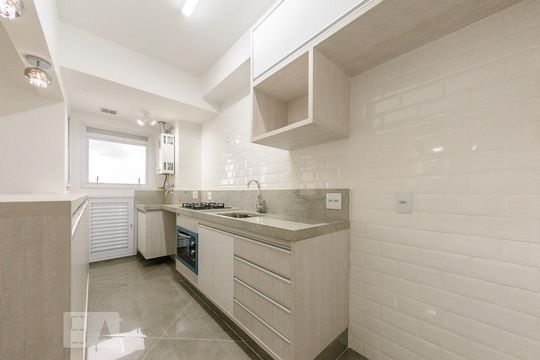 Cozinha de apartamento à venda com 2 quartos, 61m² em Ponte Preta, Campinas