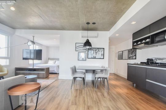 Kitnet/Studio à venda com 1 quarto, 62m² em Cidade Monções, São Paulo
