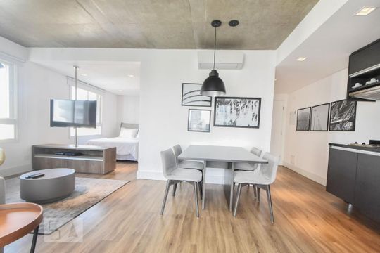 Studio de kitnet/studio à venda com 1 quarto, 62m² em Cidade Monções, São Paulo