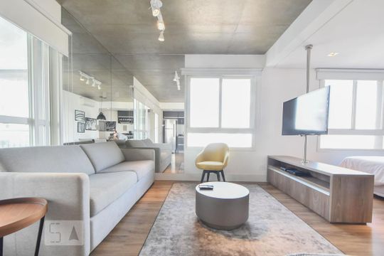 Studio de kitnet/studio à venda com 1 quarto, 62m² em Cidade Monções, São Paulo