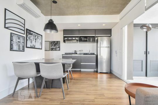 Studio de kitnet/studio à venda com 1 quarto, 62m² em Cidade Monções, São Paulo