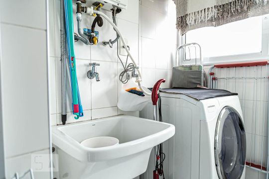 Área de Serviço de apartamento à venda com 3 quartos, 95m² em Vila Andrade, São Paulo