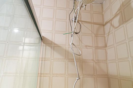 Banheiro da Suíte de apartamento à venda com 2 quartos, 142m² em Taquara, Rio de Janeiro