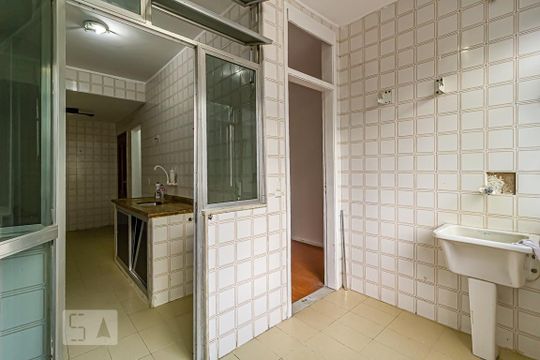 Área de Serviço de apartamento à venda com 2 quartos, 142m² em Taquara, Rio de Janeiro
