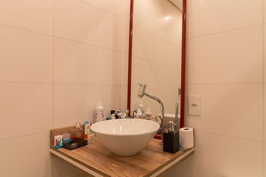 Banheiro de apartamento para alugar com 2 quartos, 69m² em Gopoúva, Guarulhos