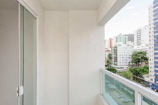 Varanda da Sala de apartamento para alugar com 2 quartos, 70m² em Buritis, Belo Horizonte