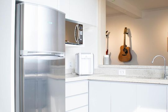 Cozinha de apartamento para alugar com 2 quartos, 92m² em Jardim Botânico, Porto Alegre