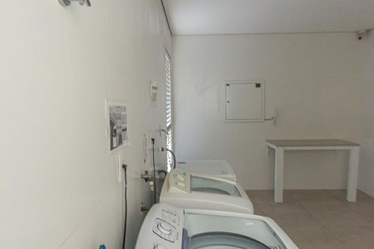 Area Comum - Lavanderia de kitnet/studio para alugar com 1 quarto, 35m² em Santo Amaro, São Paulo