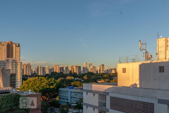 Vista Roof Top de kitnet/studio para alugar com 1 quarto, 35m² em Santo Amaro, São Paulo