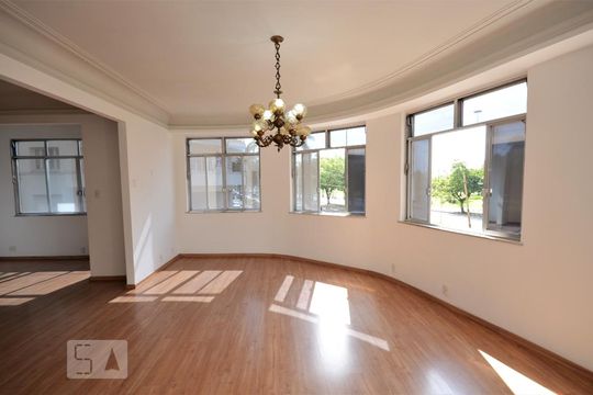 Sala de apartamento à venda com 3 quartos, 140m² em Flamengo, Rio de Janeiro