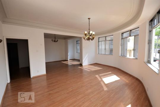 Sala de apartamento à venda com 3 quartos, 140m² em Flamengo, Rio de Janeiro