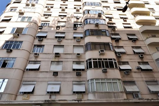 Fachada de apartamento à venda com 3 quartos, 140m² em Flamengo, Rio de Janeiro