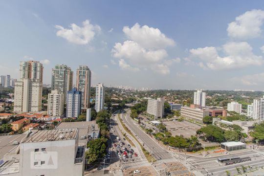 Vista de kitnet/studio para alugar com 1 quarto, 22m² em Jardim das Acácias, São Paulo