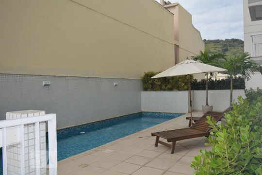 Área comum - Piscina de apartamento à venda com 2 quartos, 57m² em Riachuelo, Rio de Janeiro