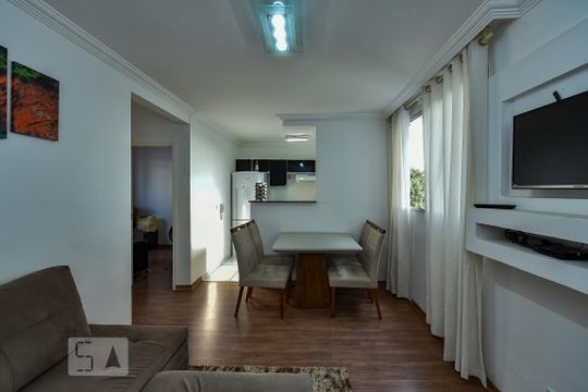 Sala de apartamento para alugar com 2 quartos, 50m² em Estrela do Oriente, Belo Horizonte