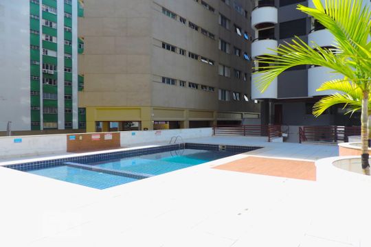 Area Comum - Piscina de apartamento para alugar com 2 quartos, 80m² em Agronômica, Florianópolis