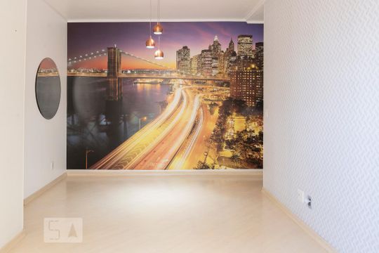 Sala de apartamento para alugar com 3 quartos, 75m² em Chácara Inglesa, São Paulo