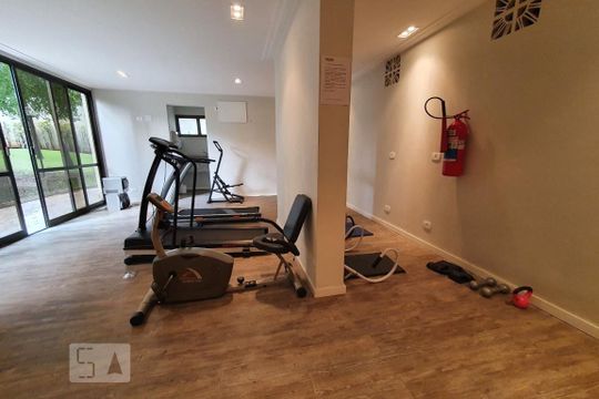 Área comum - Academia de apartamento para alugar com 3 quartos, 140m² em Vila Suzana, São Paulo