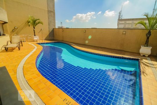 Área comum - Piscina de apartamento à venda com 1 quarto, 34m² em Vila Mariana, São Paulo