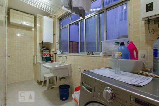 Área de Serviço de apartamento à venda com 4 quartos, 170m² em Botafogo, Rio de Janeiro