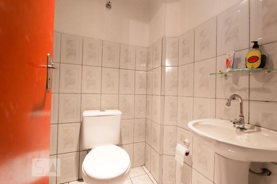 Banheiro de kitnet/studio à venda com 1 quarto, 28m² em Centro, São Paulo