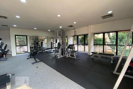 Área comum - Academia de apartamento à venda com 1 quarto, 39m² em Paraíso do Morumbi, São Paulo